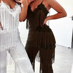 Fringe jumpsuit 🕷
